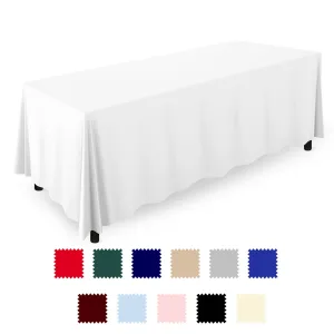 60 x 126" Rectangular Polyester Fabric Tablecloths by Mill & Thread