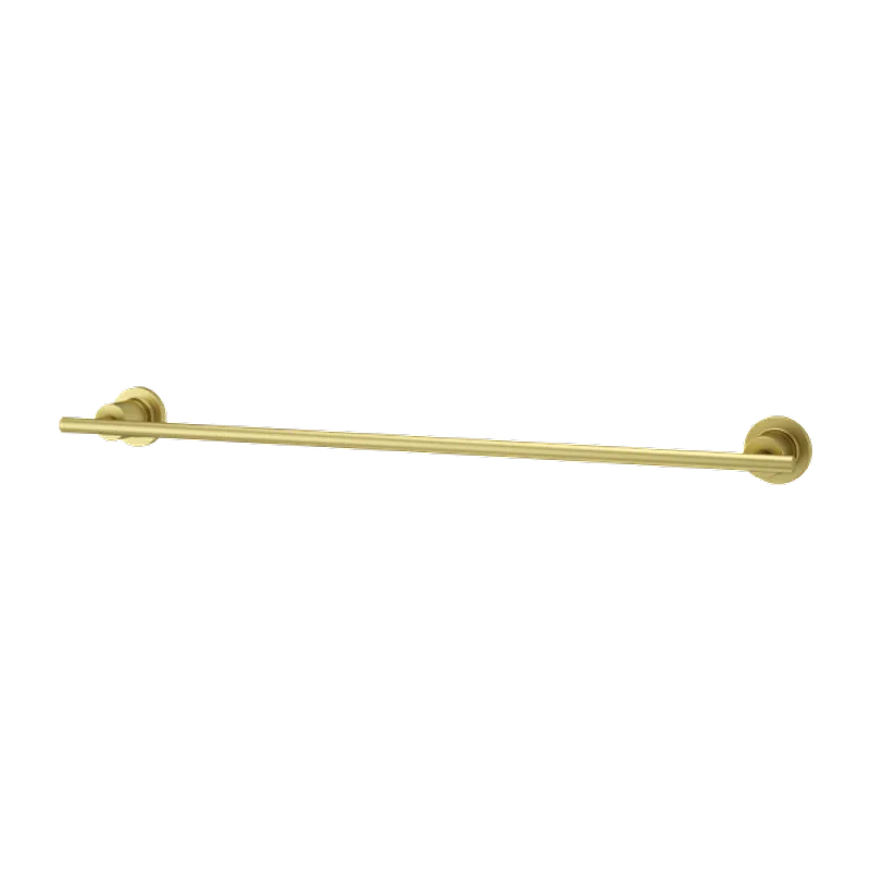 Contempra 26.5" Round Towel Bar in Brushed Gold