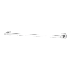 Deckard 26.06" Flat Square Towel Bar in Polished Chrome