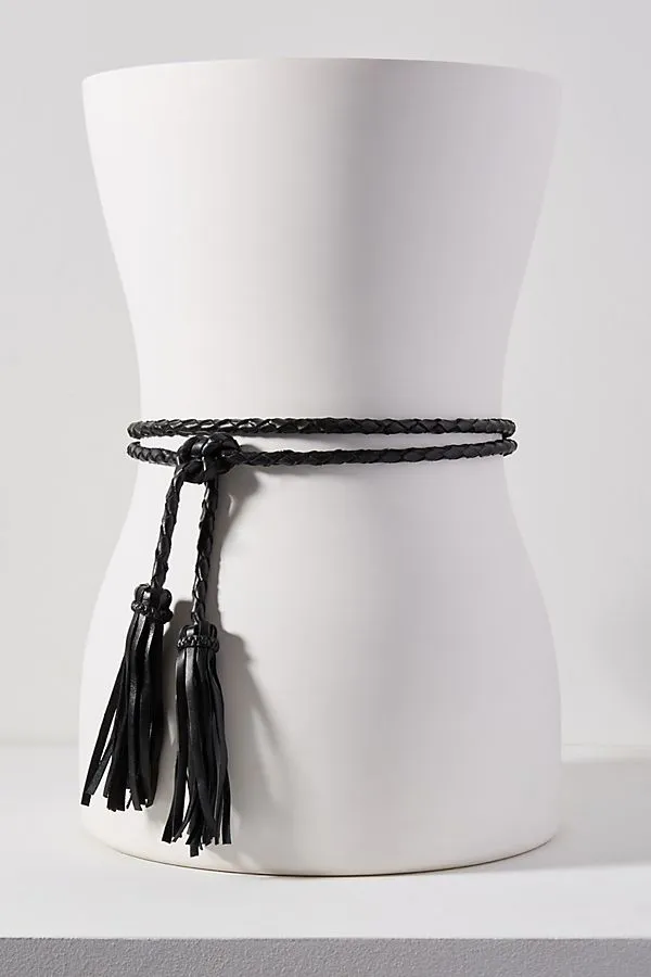 Fringe Soga Leather Belt