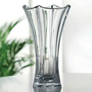 Galway Crystal Dune 14" Waisted Vase