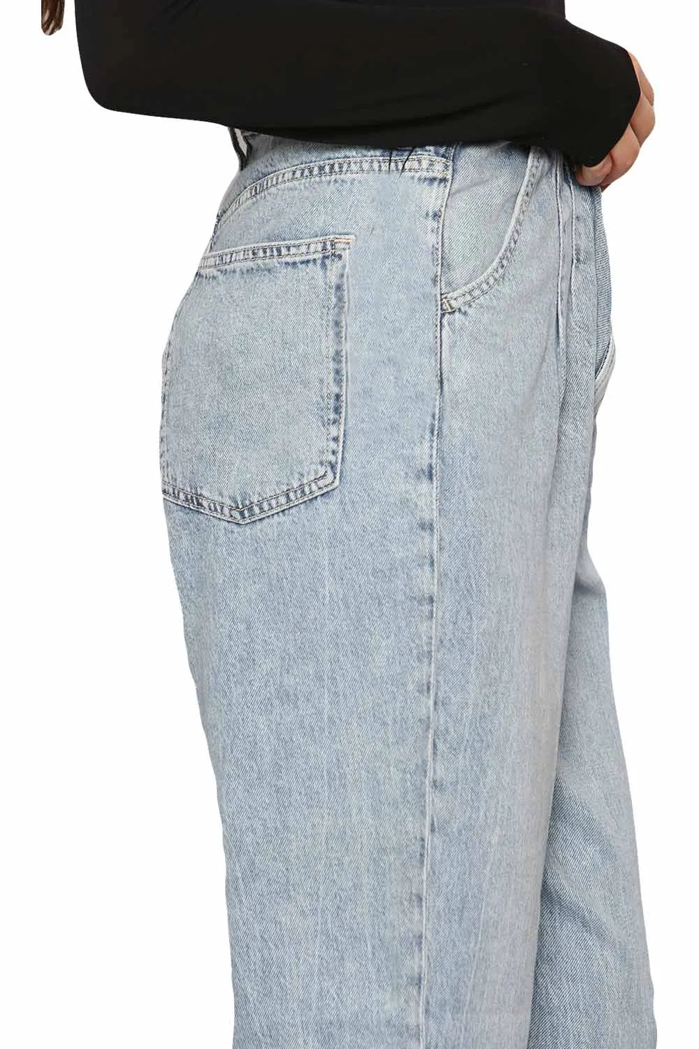 Ladies Denim Loose Fit Jeans