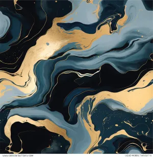 Liquid Marble Twilight 16 Vinyl Sheet/Wrap