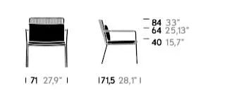 Net - Light Club Armchair