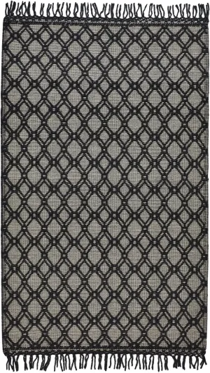 Phoenix 8820808F Black/Ivory Rug