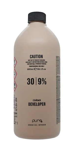 PURE Creme Developer 30 Vol 950ml