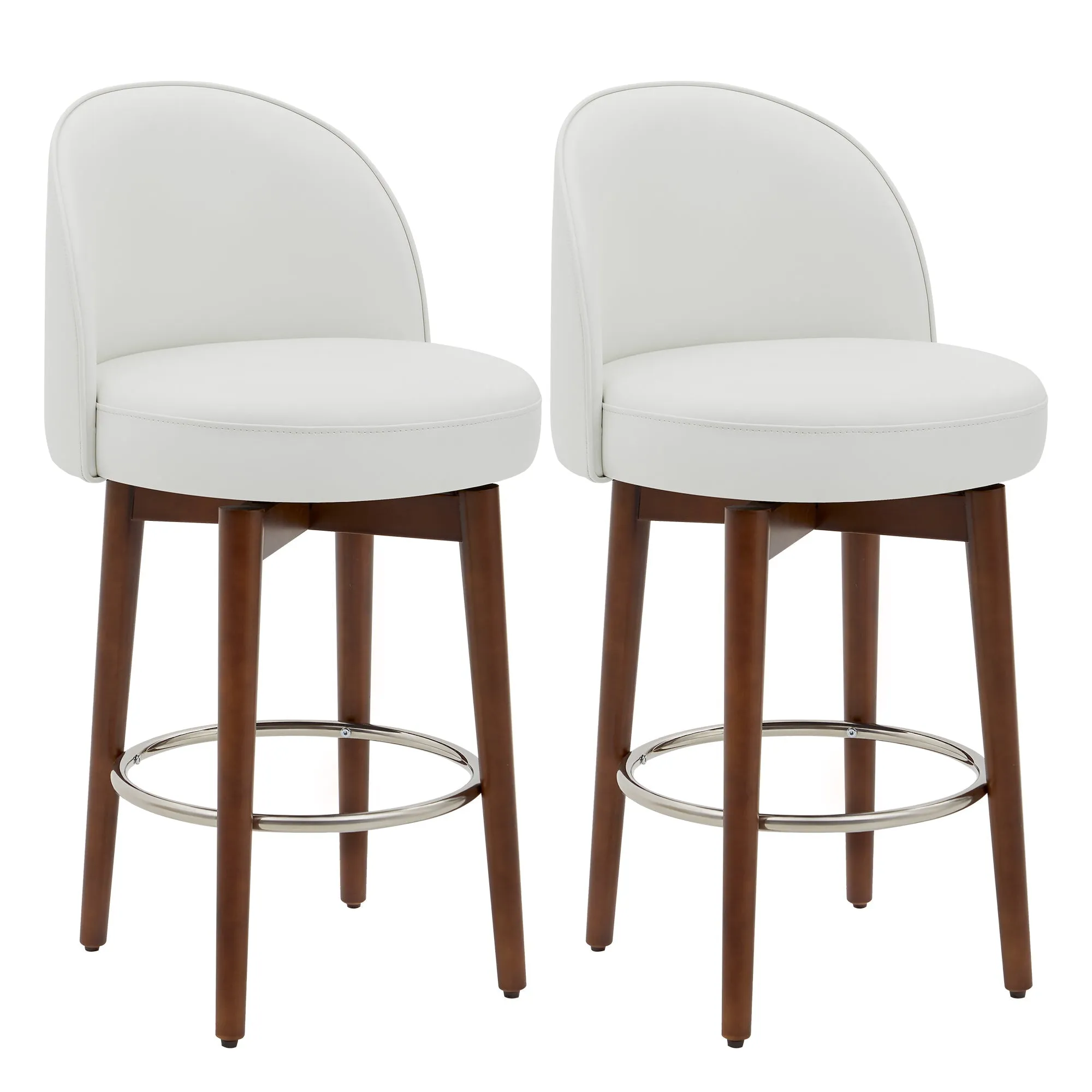 Rosa Swivel Counter Stool (Set of 2)