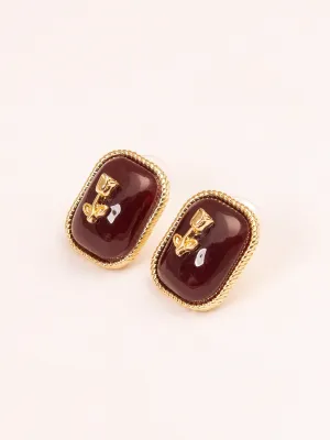 Rose Stud Earrings