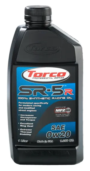 Torco SR-5R Synthetic Racing Oils